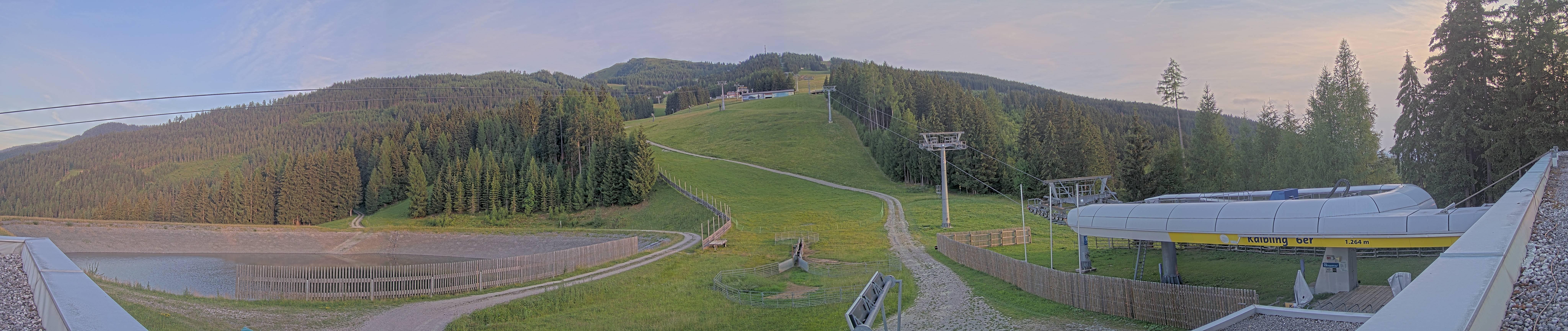 Archiv Foto Webcam Hauser Kaibling: Talstation Kaibling 6er