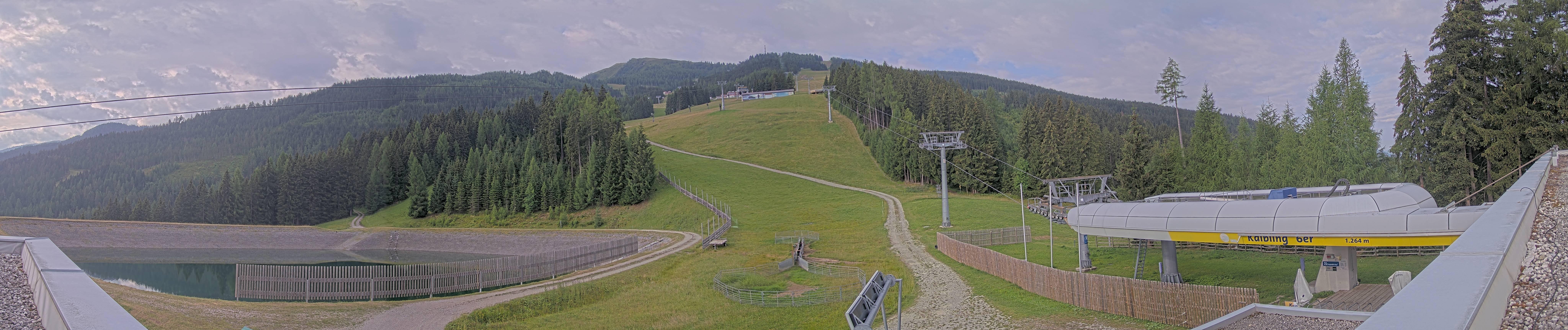 Archiv Foto Webcam Hauser Kaibling: Talstation Kaibling 6er