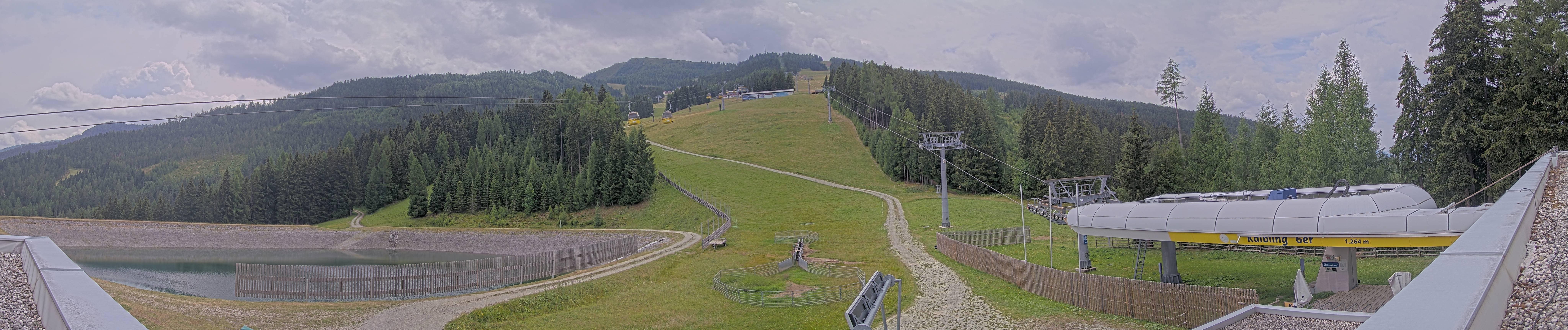Archiv Foto Webcam Hauser Kaibling: Talstation Kaibling 6er