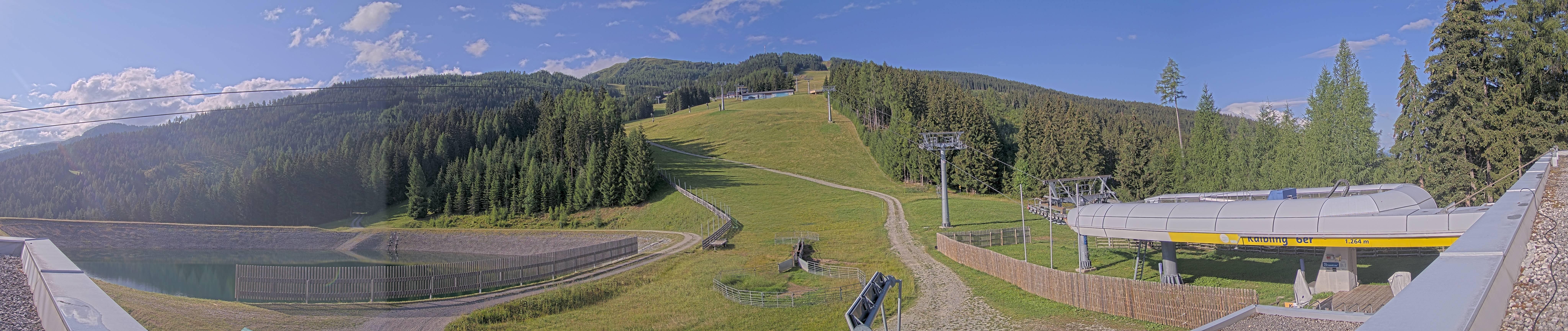Archiv Foto Webcam Hauser Kaibling: Talstation Kaibling 6er