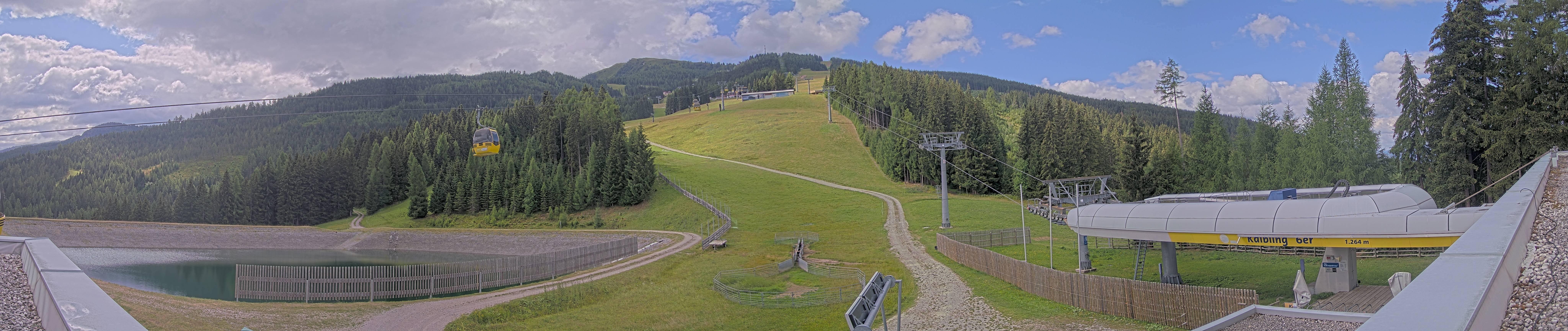 Archiv Foto Webcam Hauser Kaibling: Talstation Kaibling 6er