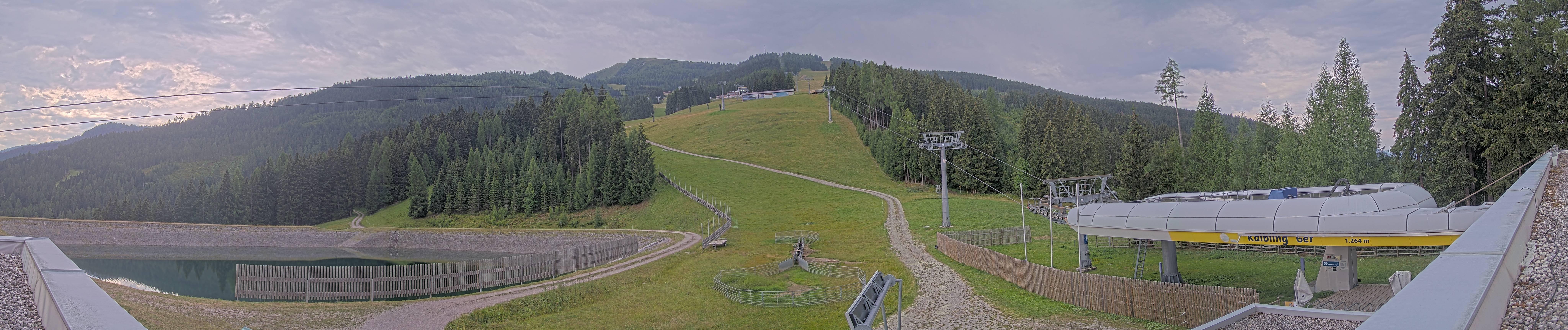 Archiv Foto Webcam Hauser Kaibling: Talstation Kaibling 6er