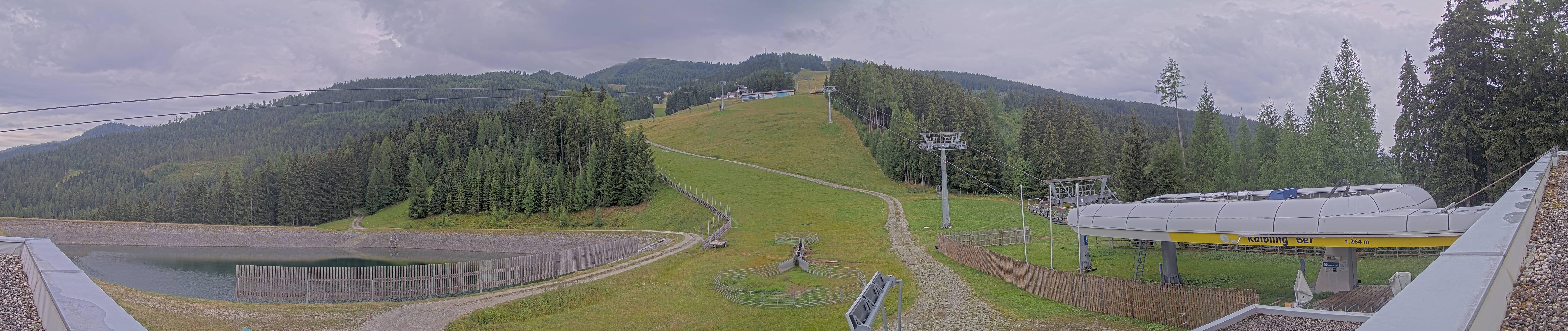 Archiv Foto Webcam Hauser Kaibling: Talstation Kaibling 6er