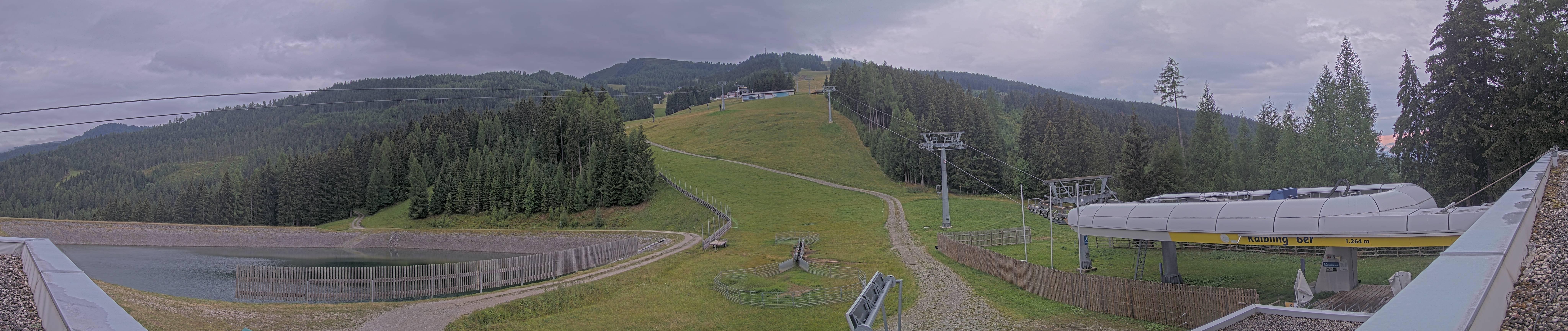Archiv Foto Webcam Hauser Kaibling: Talstation Kaibling 6er