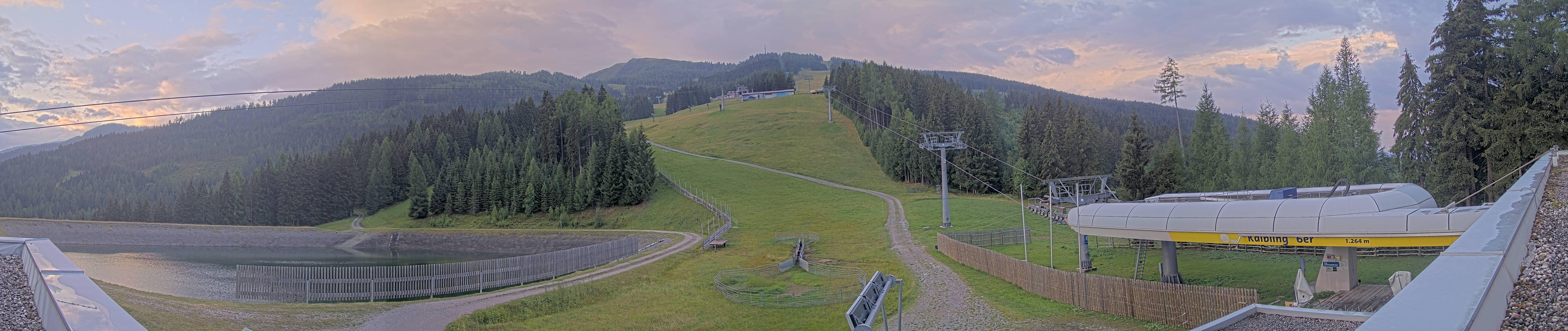 Archiv Foto Webcam Hauser Kaibling: Talstation Kaibling 6er