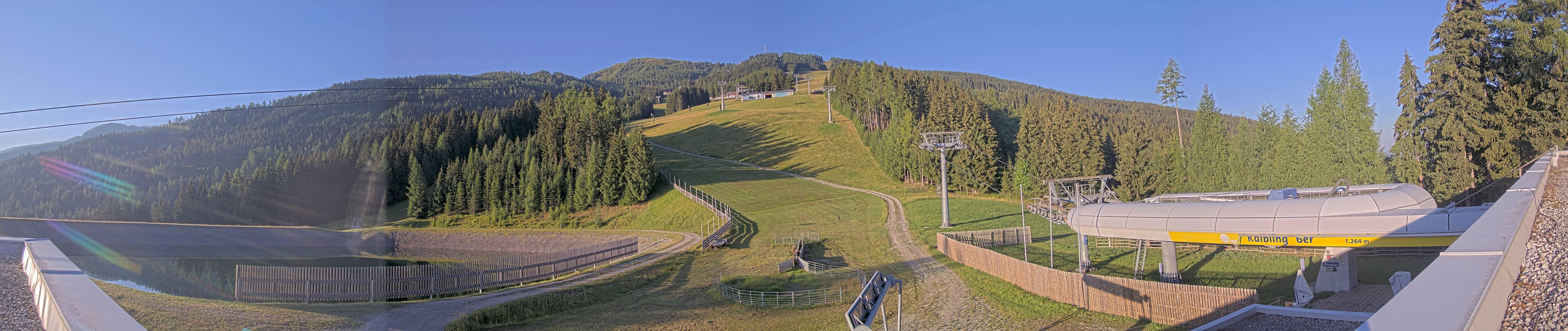Archiv Foto Webcam Hauser Kaibling: Talstation Kaibling 6er