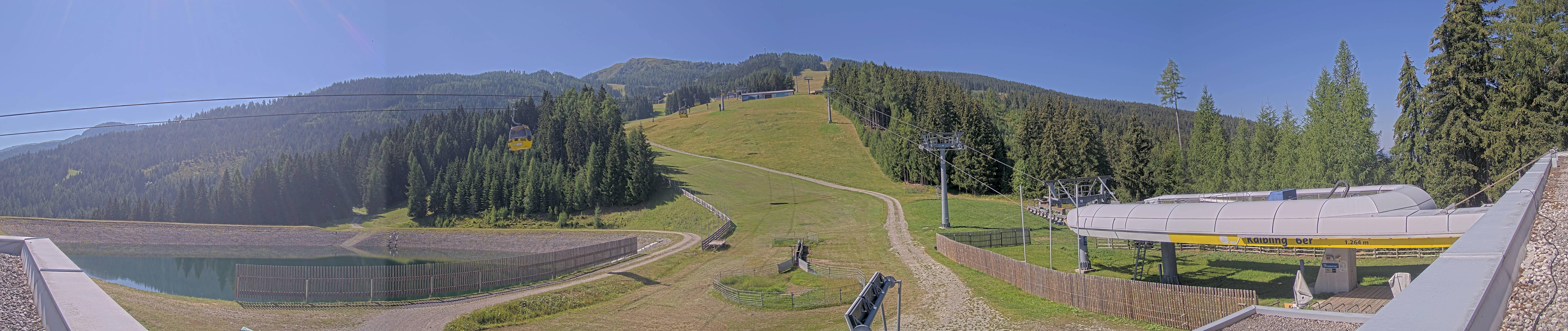 Archiv Foto Webcam Hauser Kaibling: Talstation Kaibling 6er