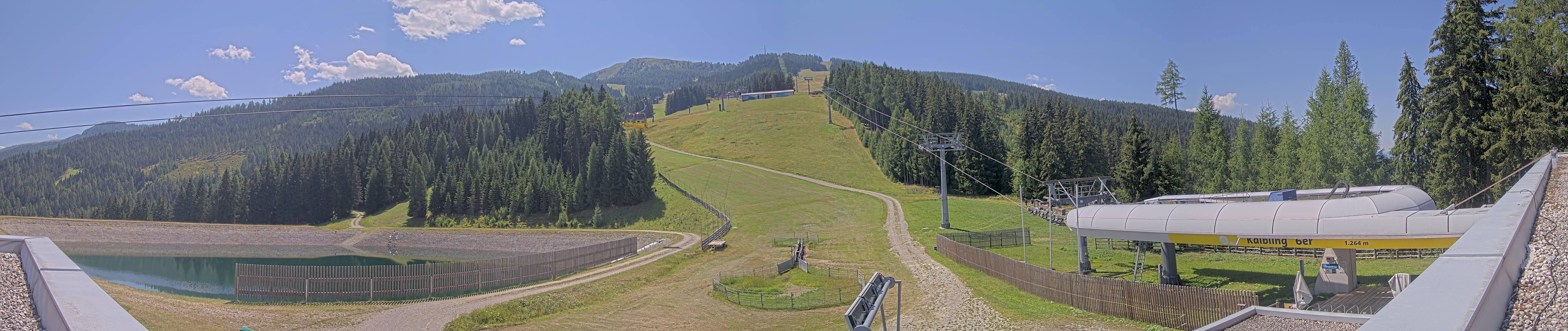 Archiv Foto Webcam Hauser Kaibling: Talstation Kaibling 6er