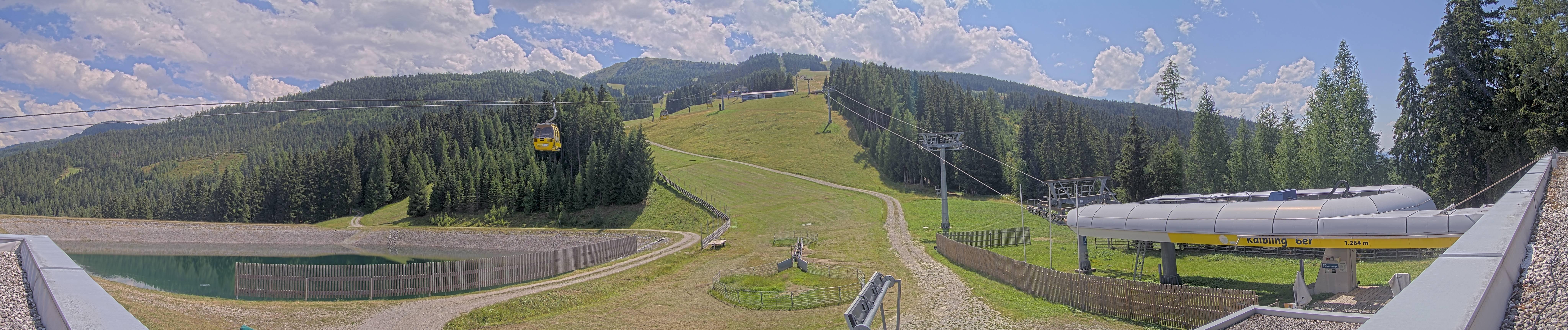 Archiv Foto Webcam Hauser Kaibling: Talstation Kaibling 6er