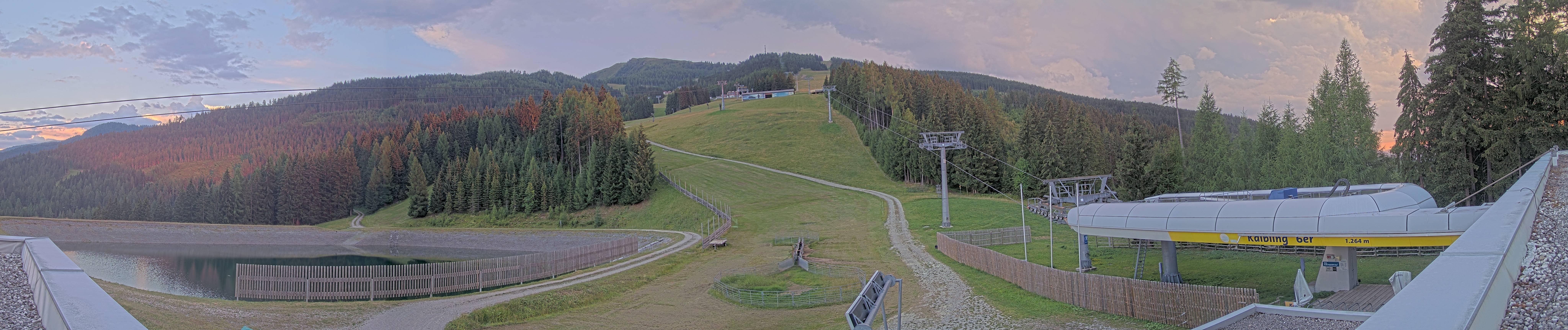 Archiv Foto Webcam Hauser Kaibling: Talstation Kaibling 6er