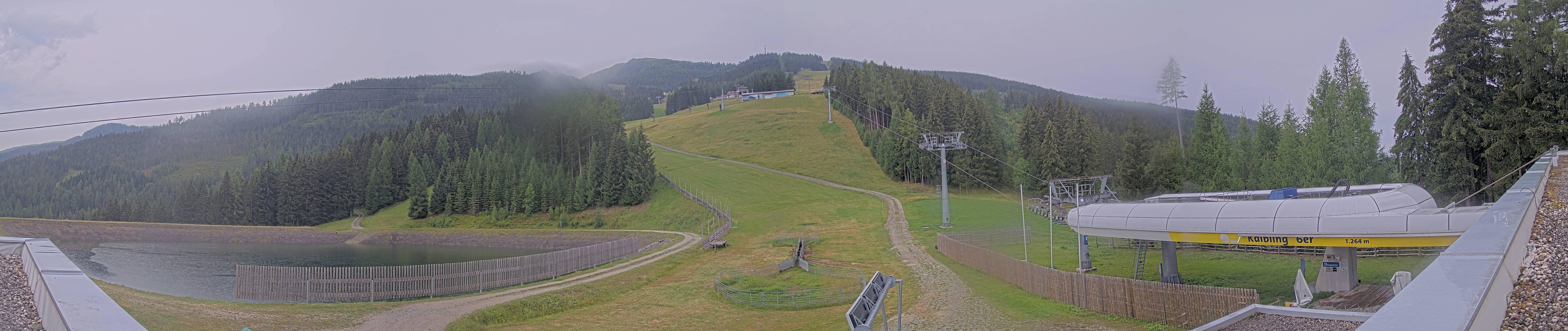 Archiv Foto Webcam Hauser Kaibling: Talstation Kaibling 6er
