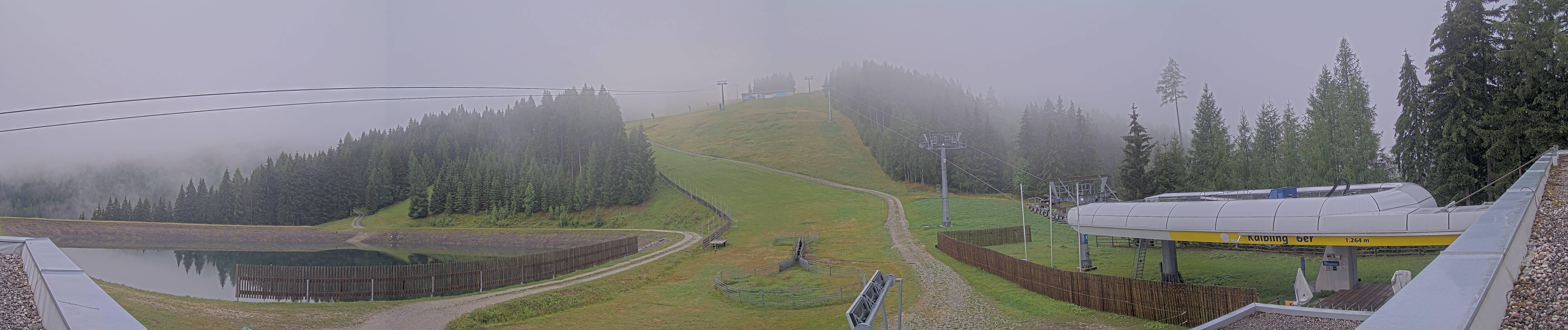 Archiv Foto Webcam Hauser Kaibling: Talstation Kaibling 6er