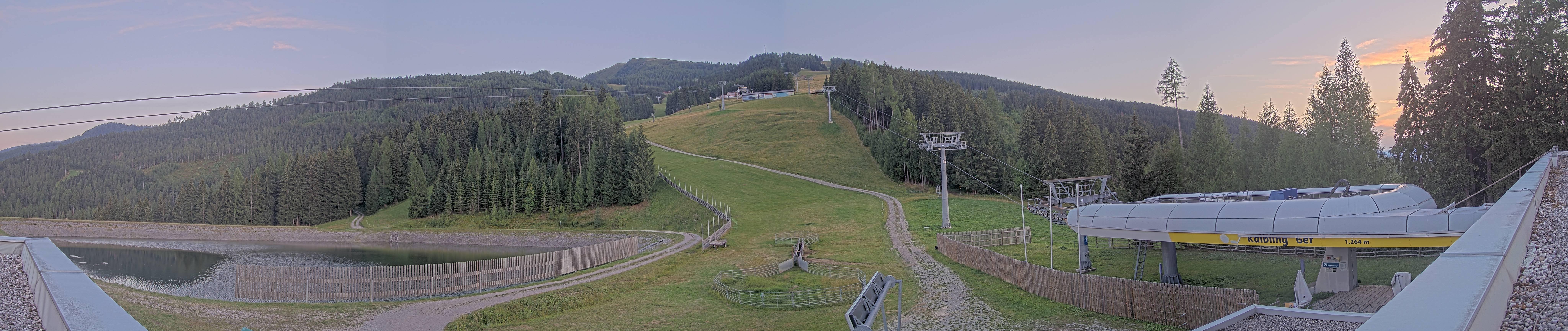 Archiv Foto Webcam Hauser Kaibling: Talstation Kaibling 6er
