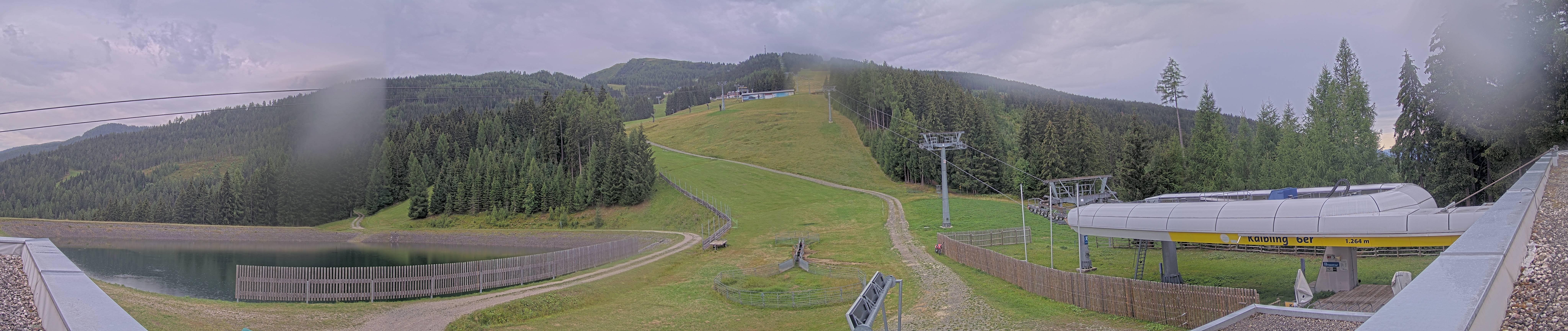 Archiv Foto Webcam Hauser Kaibling: Talstation Kaibling 6er