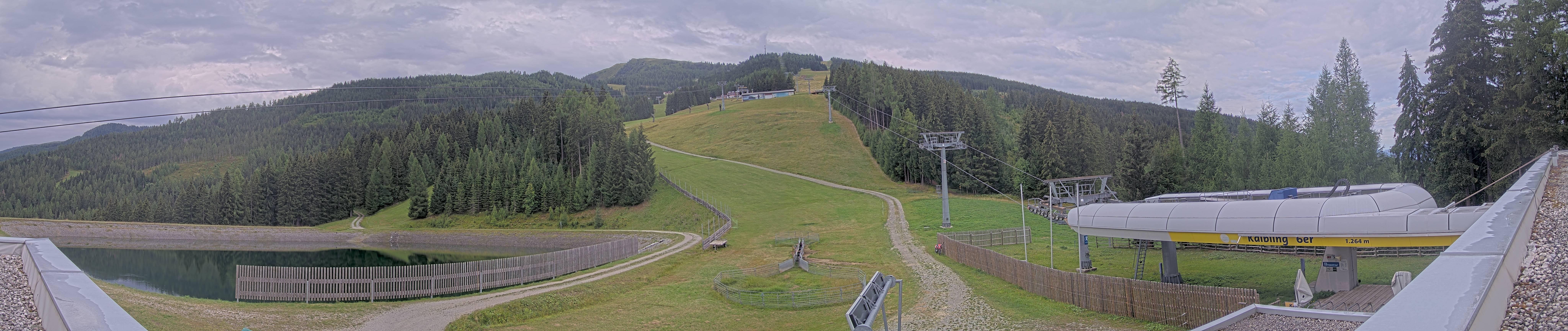Archiv Foto Webcam Hauser Kaibling: Talstation Kaibling 6er