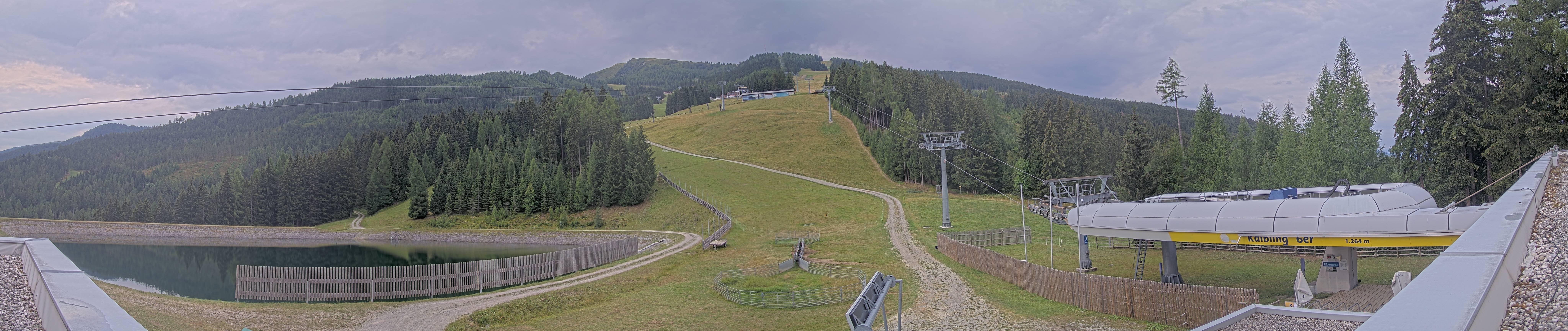 Archiv Foto Webcam Hauser Kaibling: Talstation Kaibling 6er