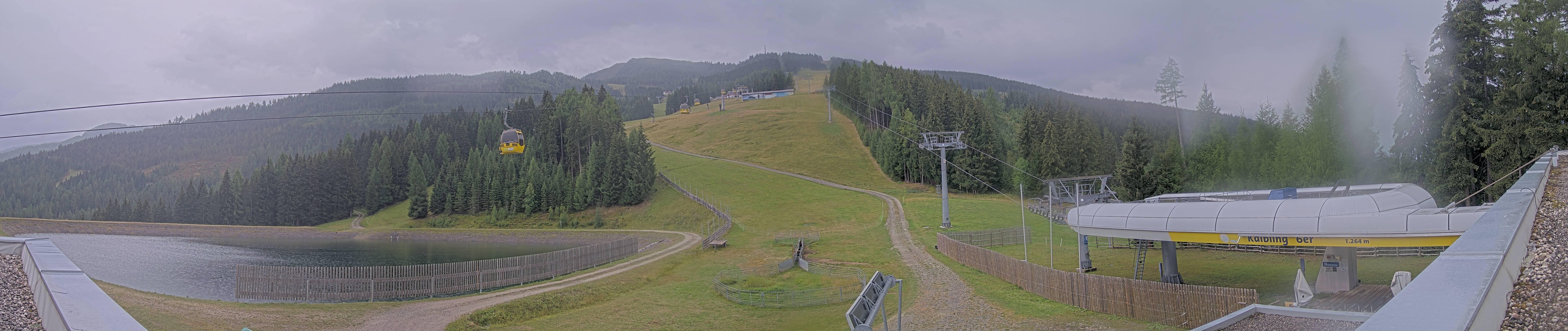 Archiv Foto Webcam Hauser Kaibling: Talstation Kaibling 6er