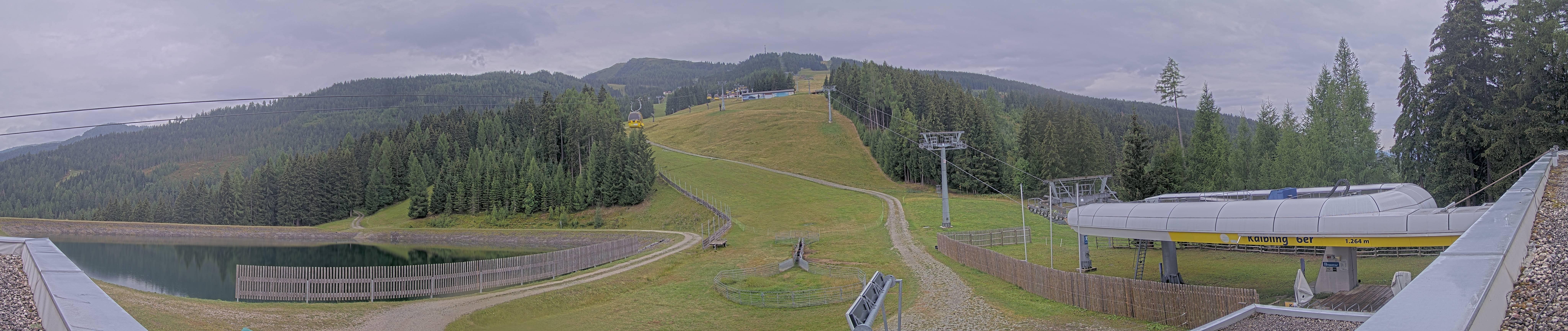 Archiv Foto Webcam Hauser Kaibling: Talstation Kaibling 6er
