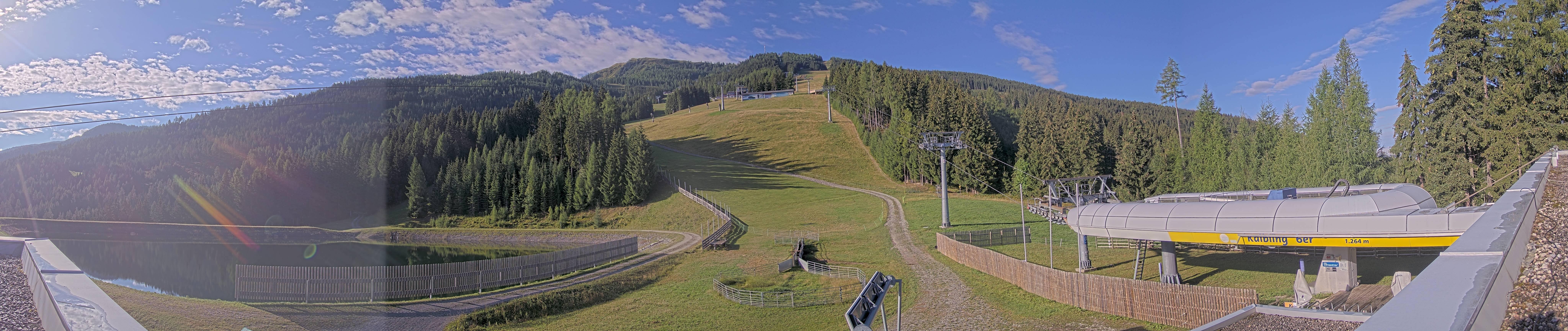 Archiv Foto Webcam Hauser Kaibling: Talstation Kaibling 6er