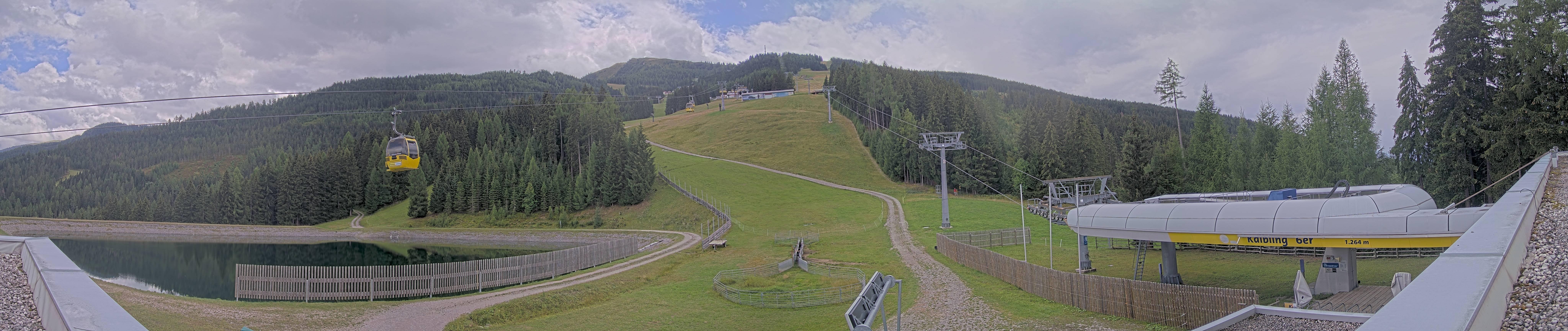 Archiv Foto Webcam Hauser Kaibling: Talstation Kaibling 6er