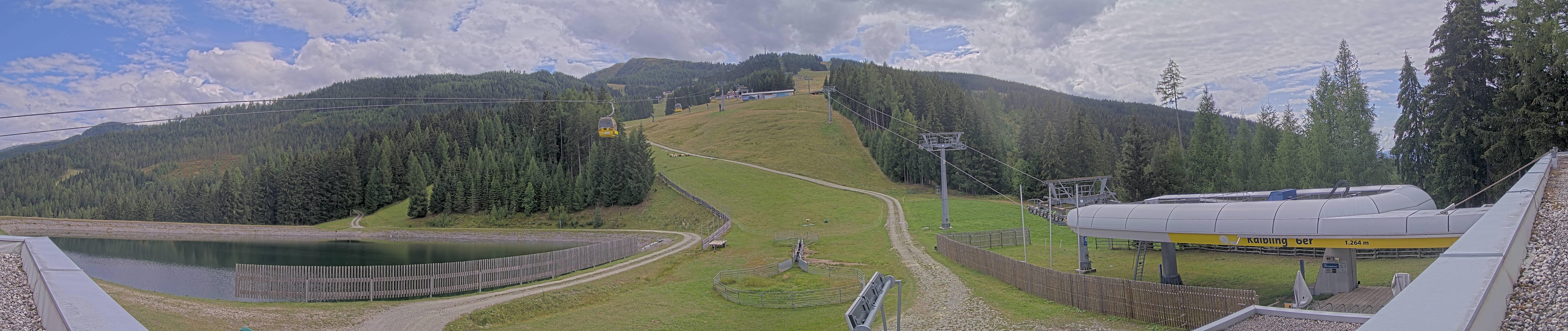 Archiv Foto Webcam Hauser Kaibling: Talstation Kaibling 6er