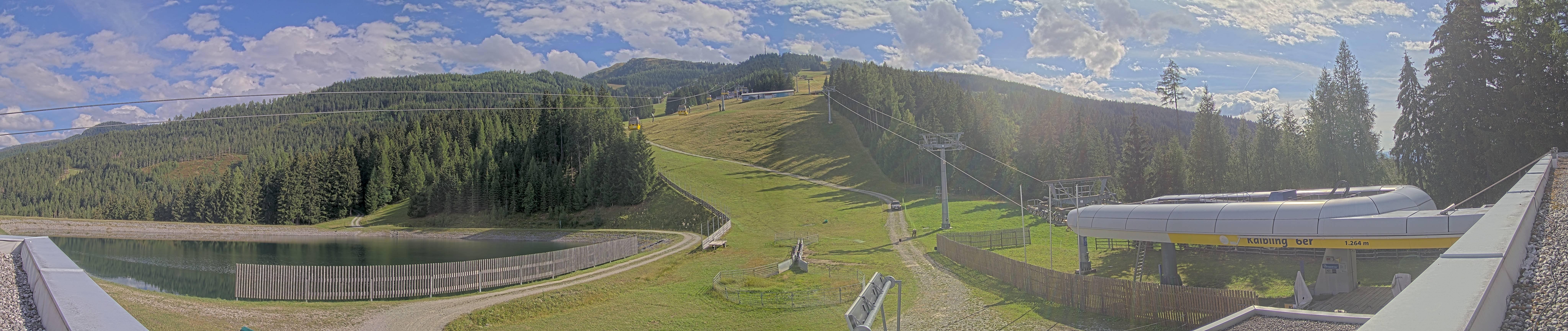 Archiv Foto Webcam Hauser Kaibling: Talstation Kaibling 6er