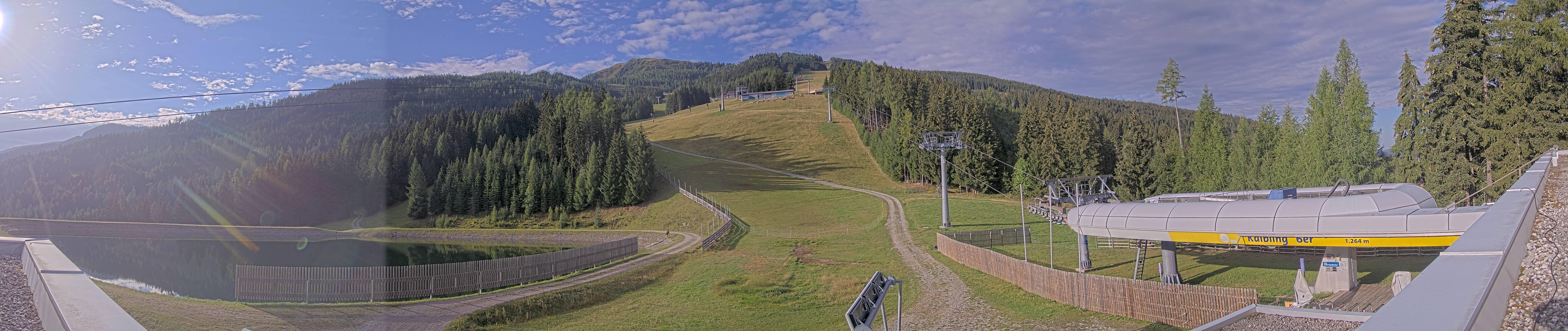 Archiv Foto Webcam Hauser Kaibling: Talstation Kaibling 6er