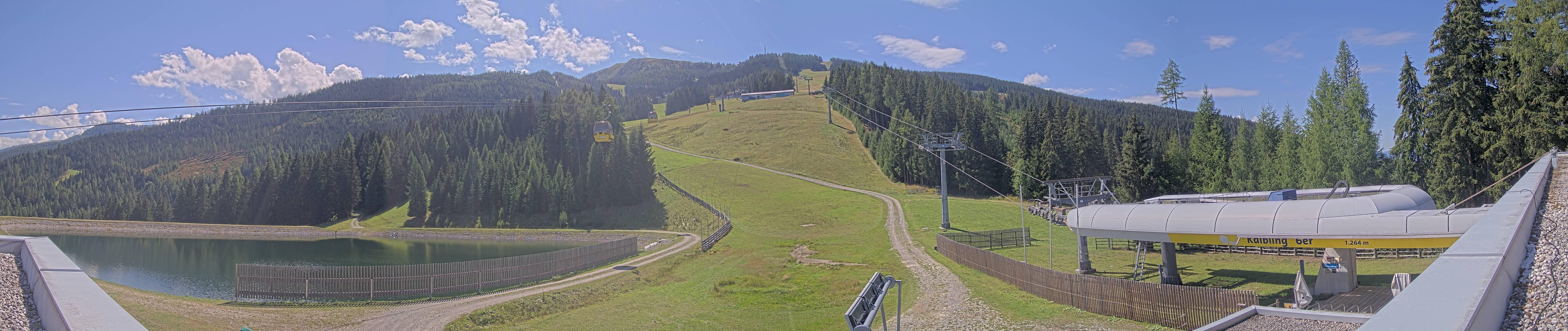 Archiv Foto Webcam Hauser Kaibling: Talstation Kaibling 6er