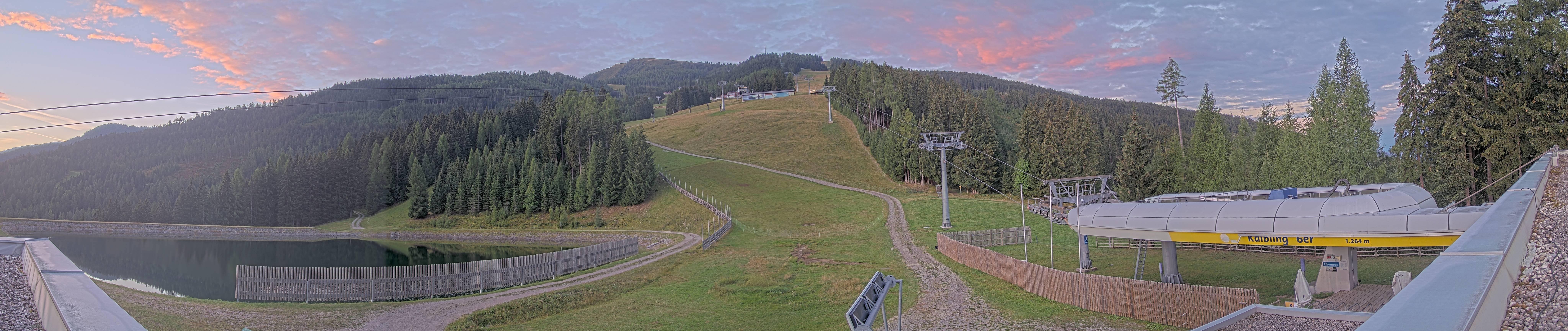 Archiv Foto Webcam Hauser Kaibling: Talstation Kaibling 6er
