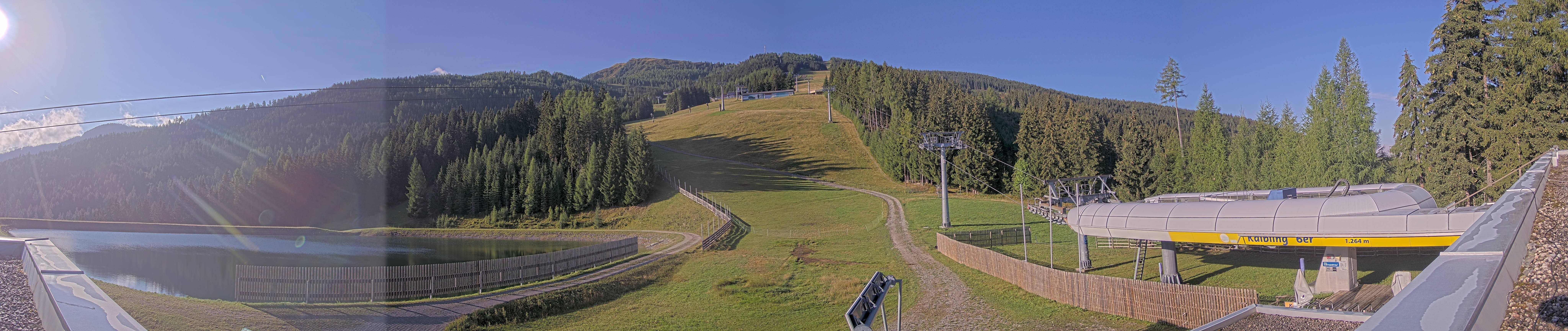 Archiv Foto Webcam Hauser Kaibling: Talstation Kaibling 6er