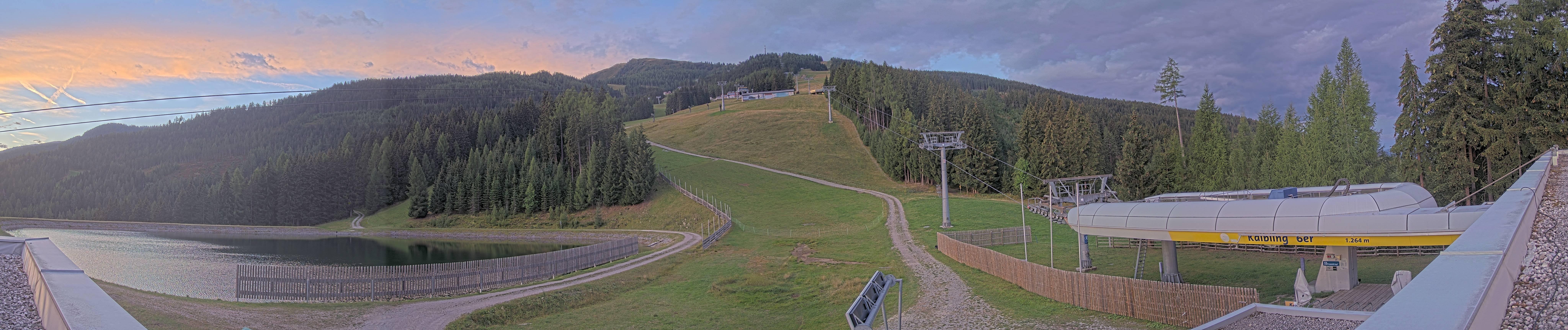 Archiv Foto Webcam Hauser Kaibling: Talstation Kaibling 6er