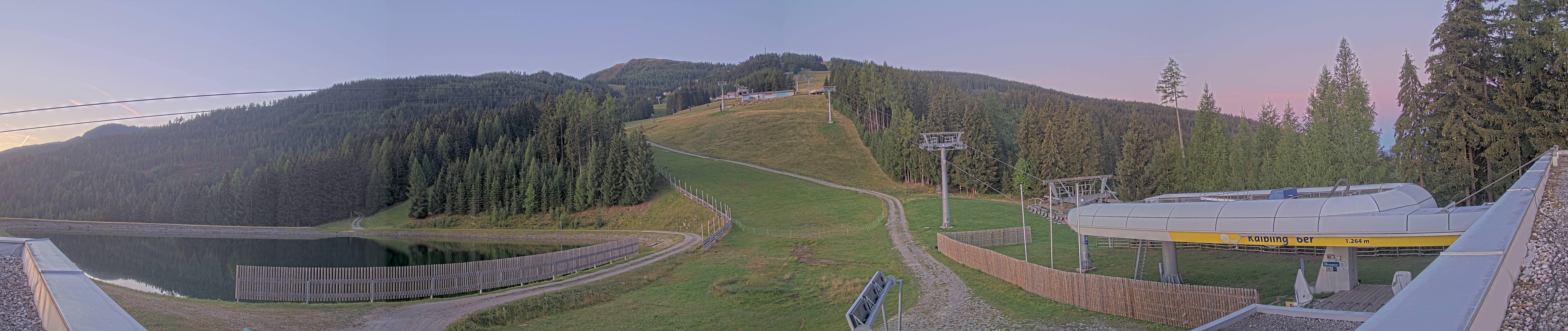 Archiv Foto Webcam Hauser Kaibling: Talstation Kaibling 6er