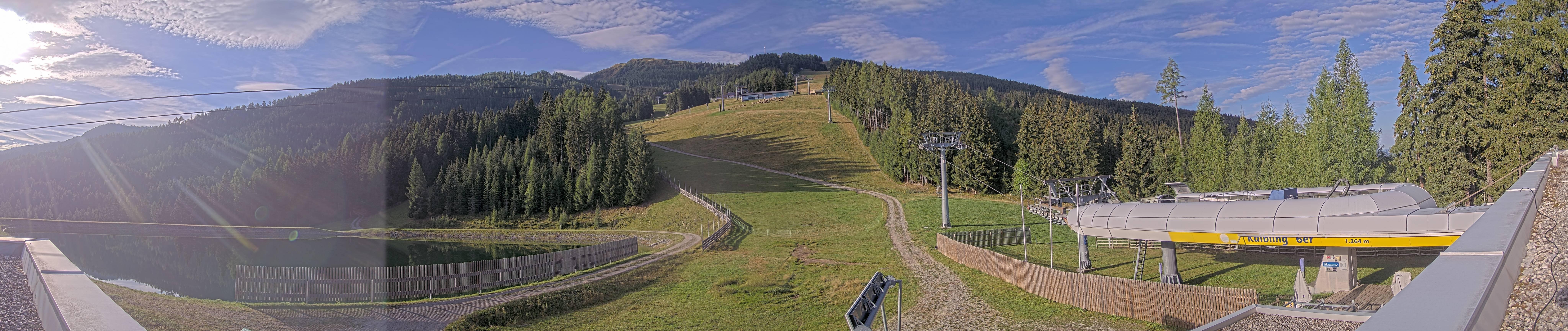 Archiv Foto Webcam Hauser Kaibling: Talstation Kaibling 6er
