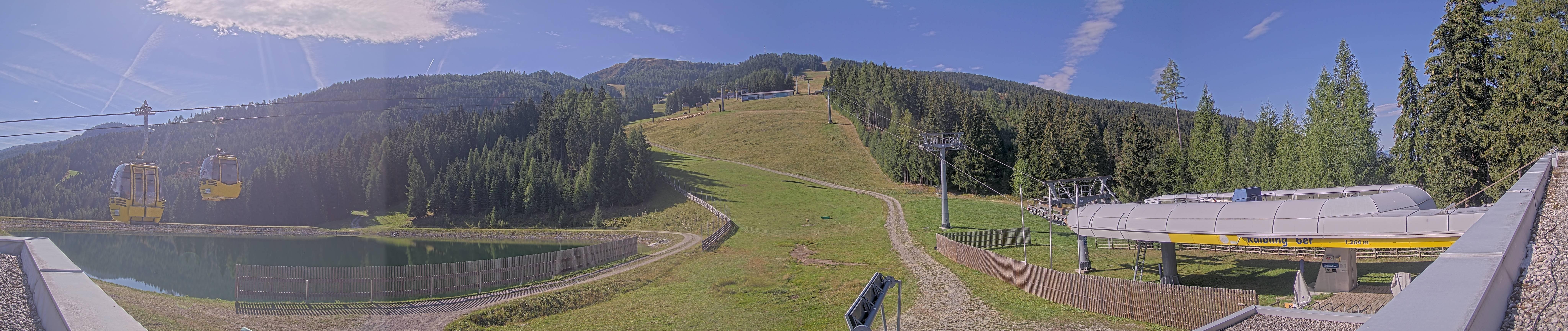 Archiv Foto Webcam Hauser Kaibling: Talstation Kaibling 6er