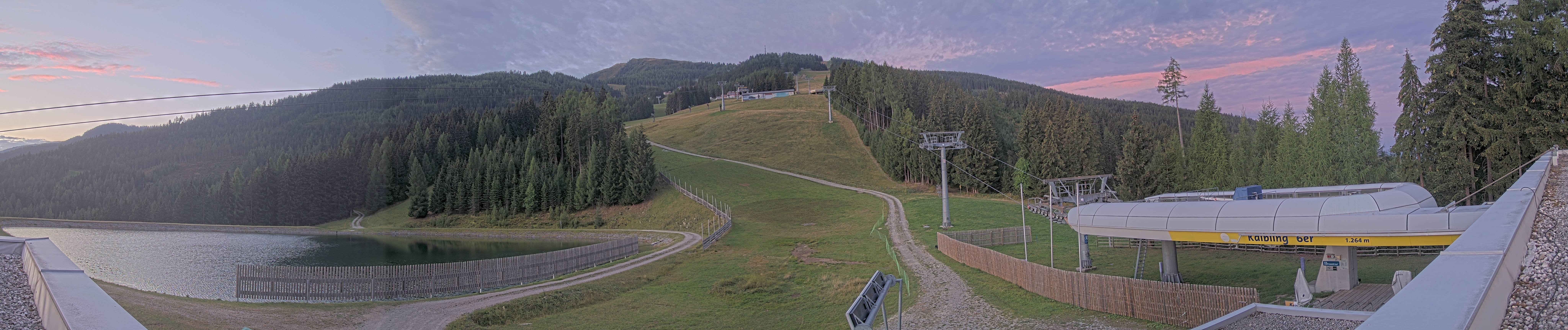 Archiv Foto Webcam Hauser Kaibling: Talstation Kaibling 6er