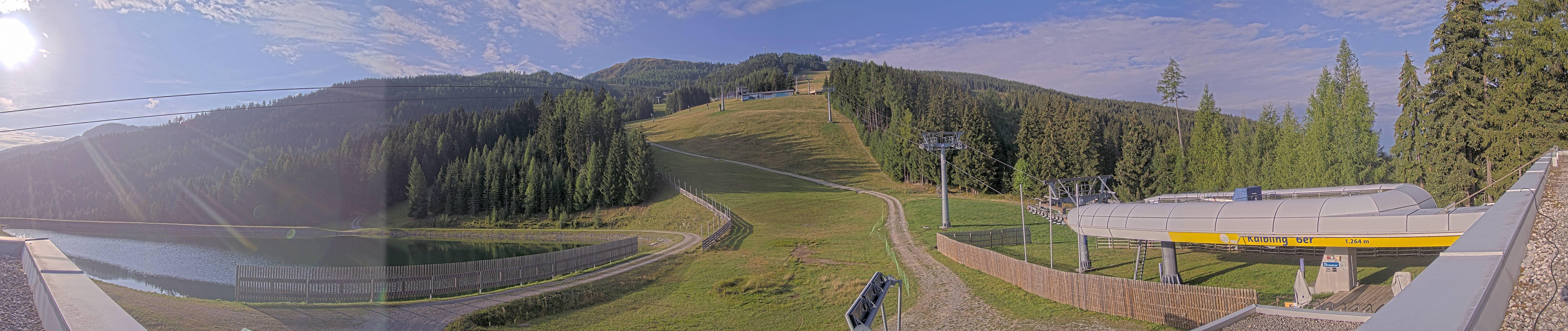 Archiv Foto Webcam Hauser Kaibling: Talstation Kaibling 6er