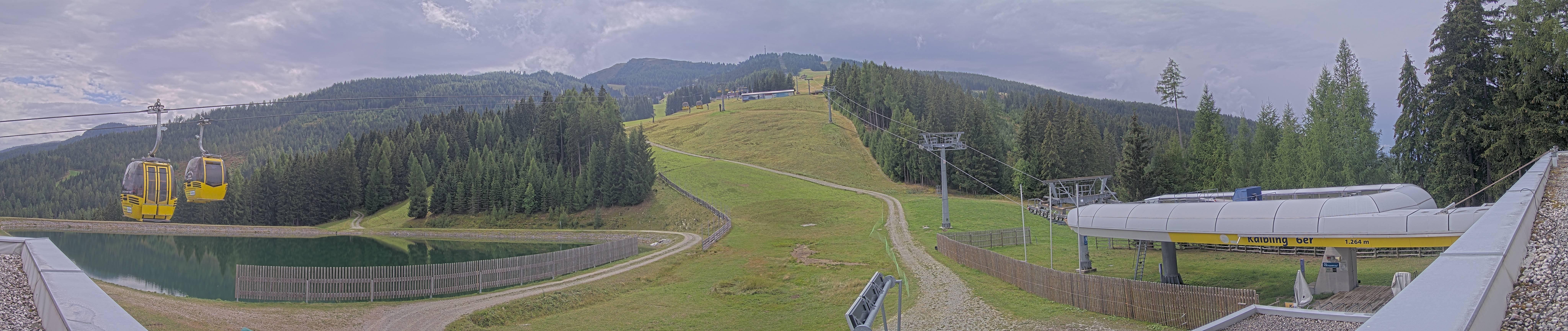 Archiv Foto Webcam Hauser Kaibling: Talstation Kaibling 6er
