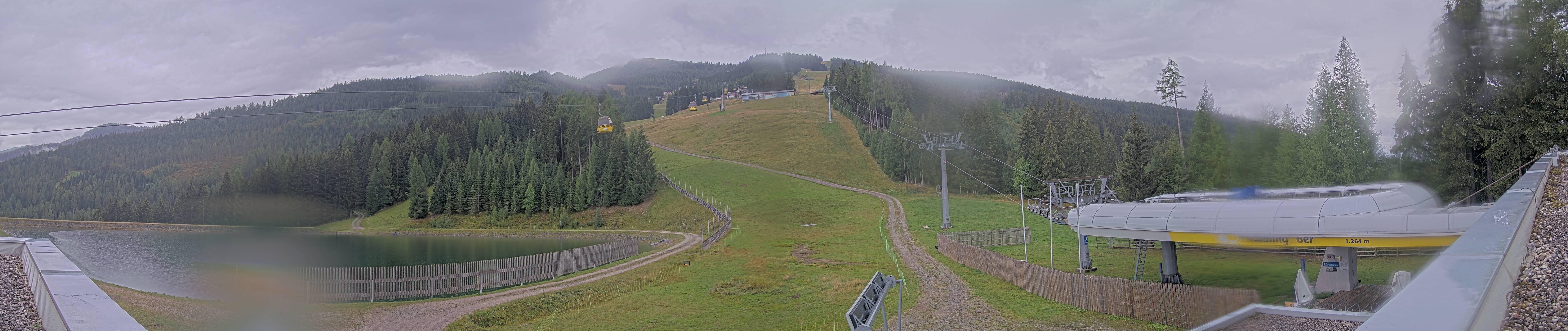 Archiv Foto Webcam Hauser Kaibling: Talstation Kaibling 6er