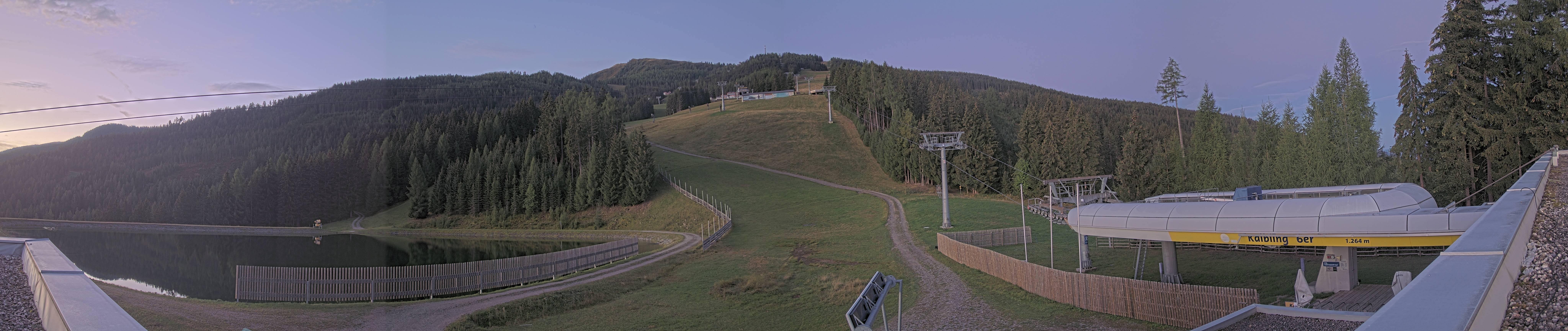 Archiv Foto Webcam Hauser Kaibling: Talstation Kaibling 6er