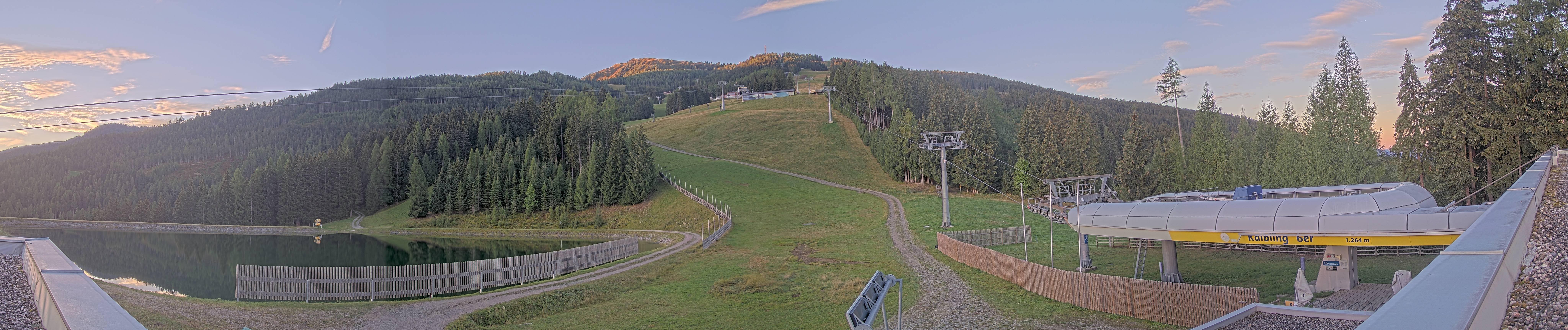 Archiv Foto Webcam Hauser Kaibling: Talstation Kaibling 6er
