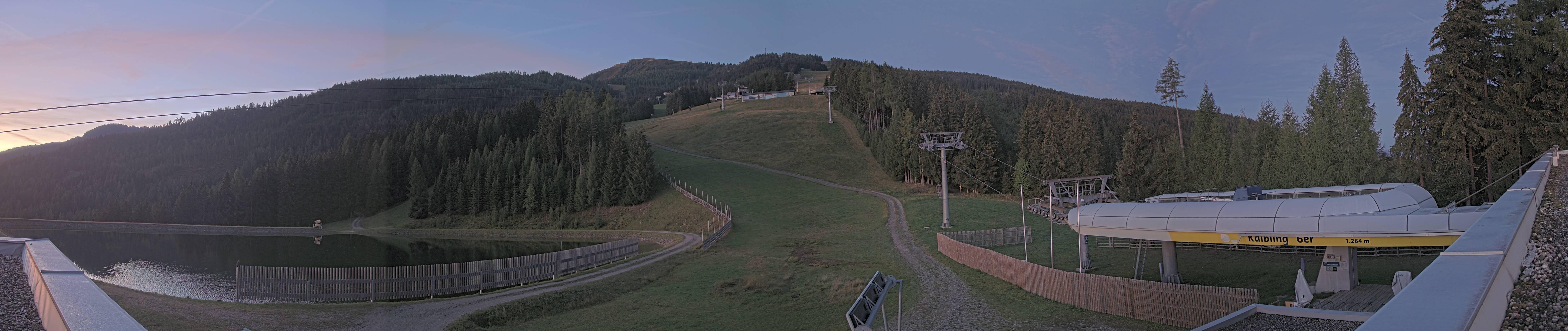Archiv Foto Webcam Hauser Kaibling: Talstation Kaibling 6er