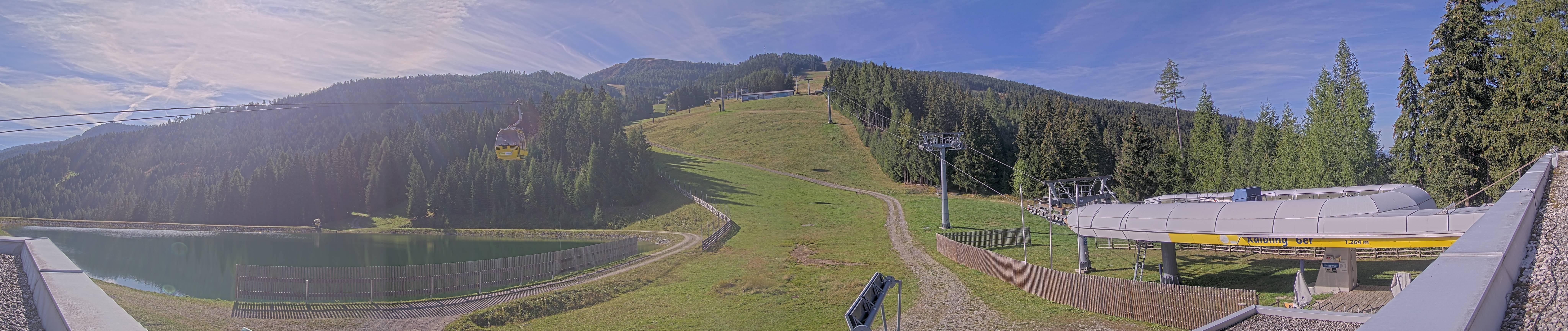 Archiv Foto Webcam Hauser Kaibling: Talstation Kaibling 6er