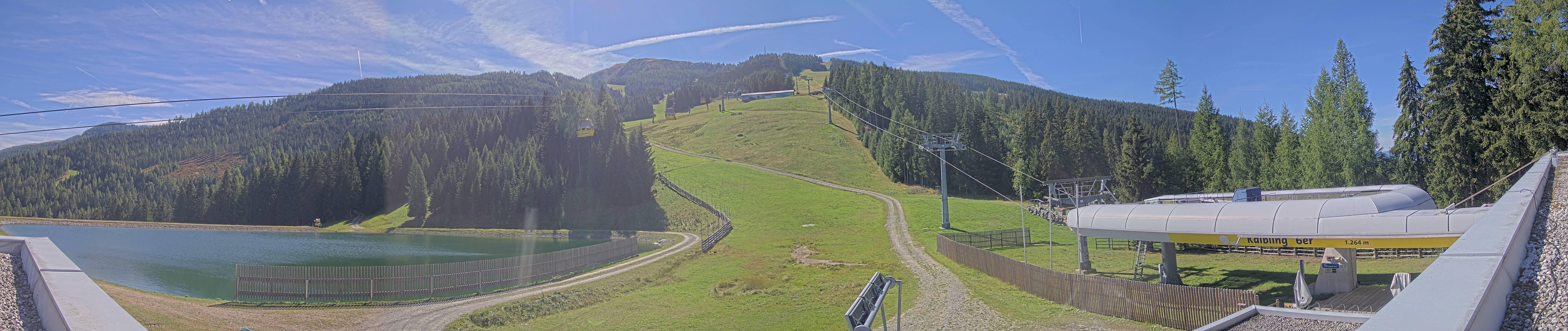 Archiv Foto Webcam Hauser Kaibling: Talstation Kaibling 6er