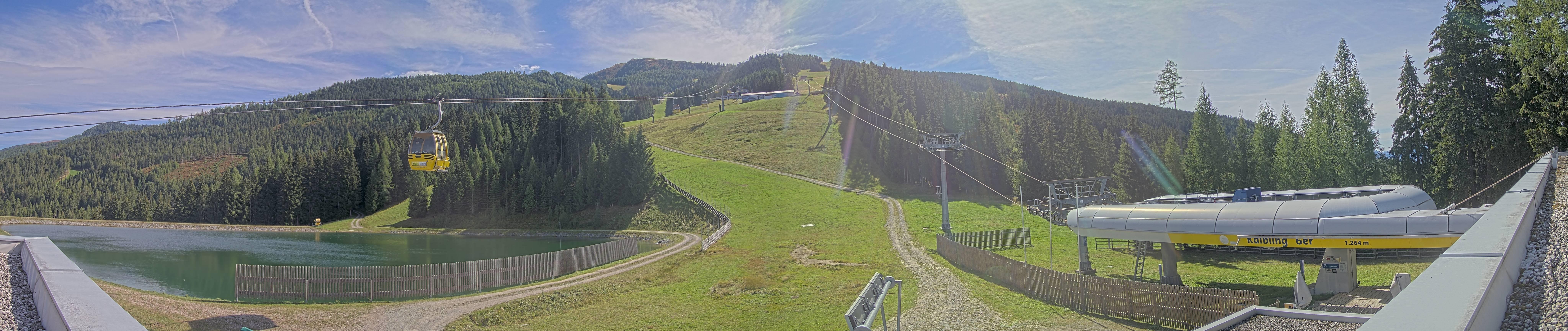 Archiv Foto Webcam Hauser Kaibling: Talstation Kaibling 6er