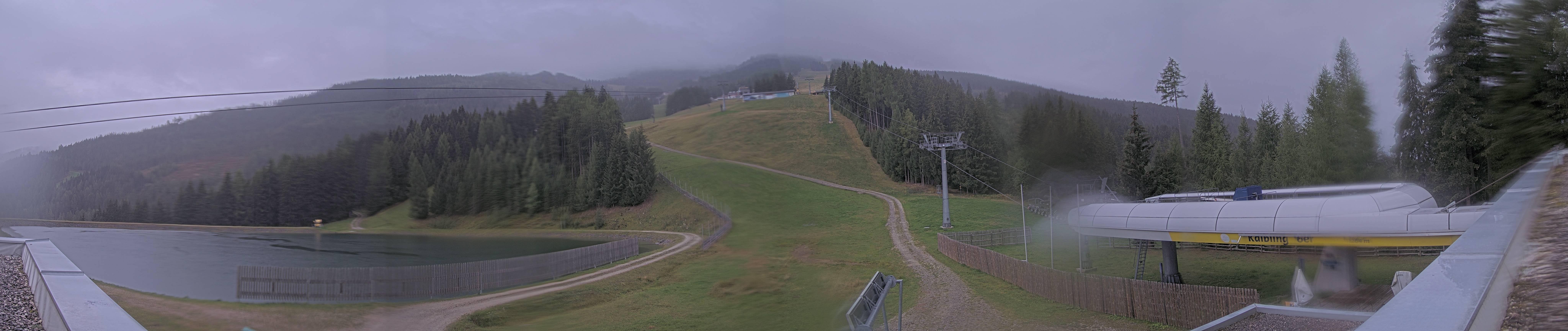 Archiv Foto Webcam Hauser Kaibling: Talstation Kaibling 6er