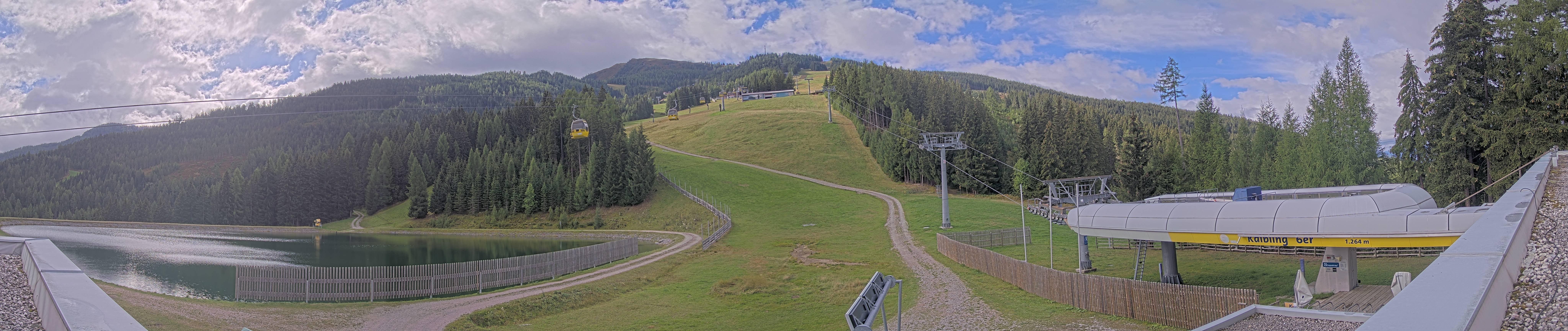 Archiv Foto Webcam Hauser Kaibling: Talstation Kaibling 6er