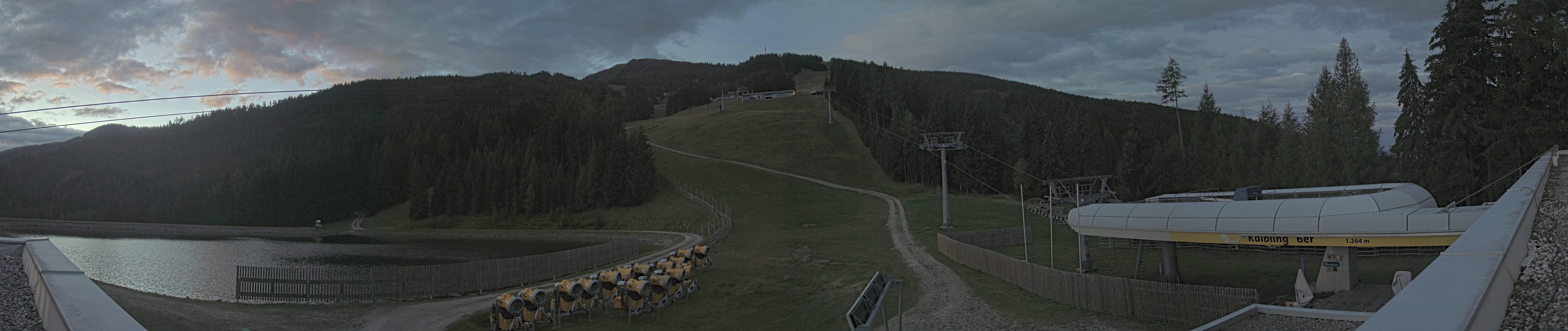 Archiv Foto Webcam Hauser Kaibling: Talstation Kaibling 6er