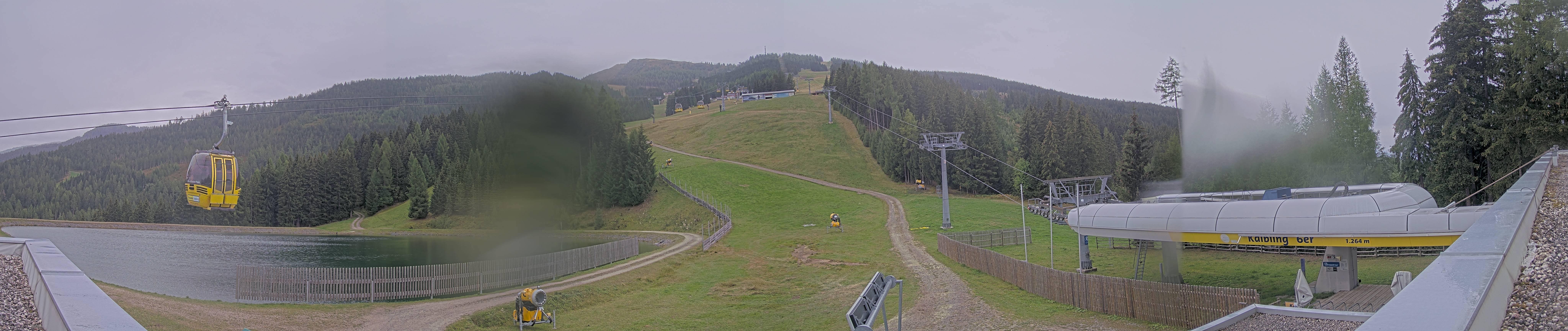 Archiv Foto Webcam Hauser Kaibling: Talstation Kaibling 6er