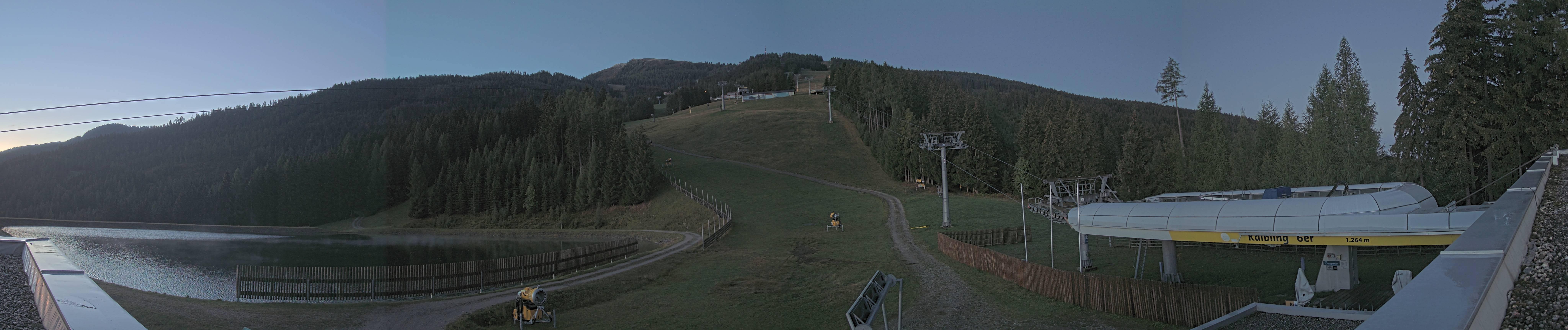 Archiv Foto Webcam Hauser Kaibling: Talstation Kaibling 6er