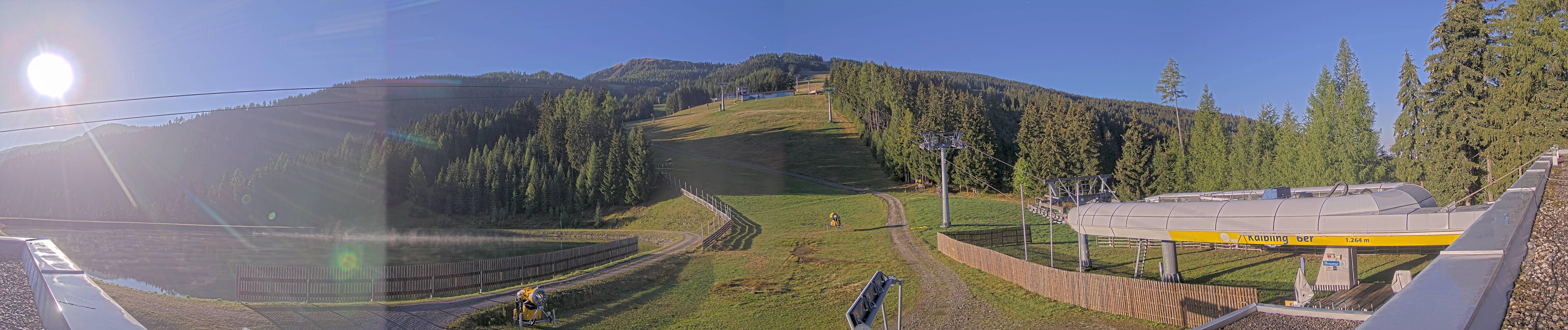 Archiv Foto Webcam Hauser Kaibling: Talstation Kaibling 6er